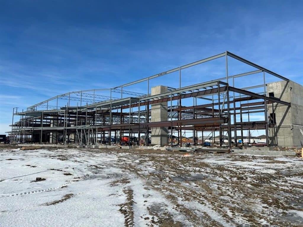 Image showcasing the work completed for the Moose Jaw Joint Use School project