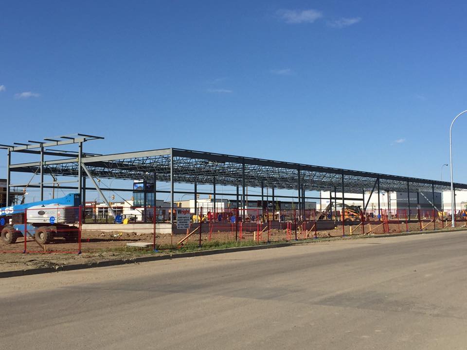 Image showcasing the work completed for the Matrix Building Saskatoon project